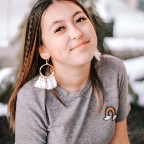 “Arriba!” Tassel Fringe Statement Hoop Earrings - Picture 11 of 14